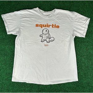 Pokemon Squirtle White Tee Short Sleeve‎ T-Shirt Boys Size Medium
